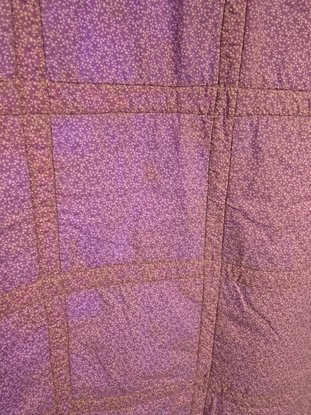 Pastel Baby Patchwork Quilt in Pink, Yellow & Blue